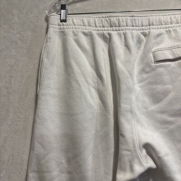 Nike Sportswear Club Fleece Jogger BV2671-100 Men’s Size Large White Logo Swoosh - Picture 7 of 13